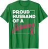 Proud Husband Of Survivor Breast Design Ribbon Unisex T-Shirt