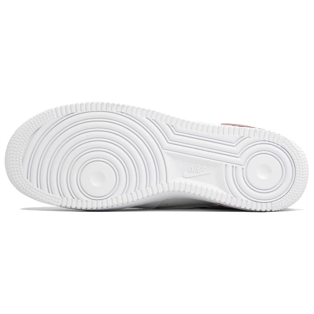 Nike Air Force 1 Wan Hua Nong, Chi Li Ying Nian, Shopping Bag Low top Skateboard Shoes Women's White Red DH2920-111(Team113-S-BOX)