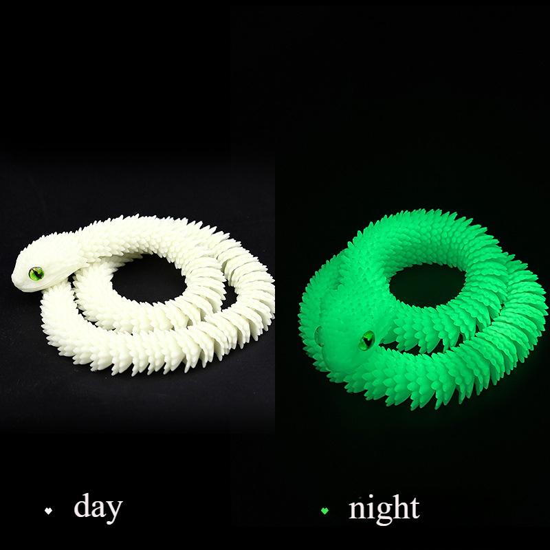 High-Quality 3D High-Quality Printed High-Quality Snake High-Quality Movable High-Quality Joint High-Quality Fidget High-Quality Toy Decorative