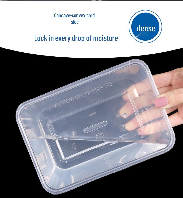 Square Disposable Plastic Food Containers