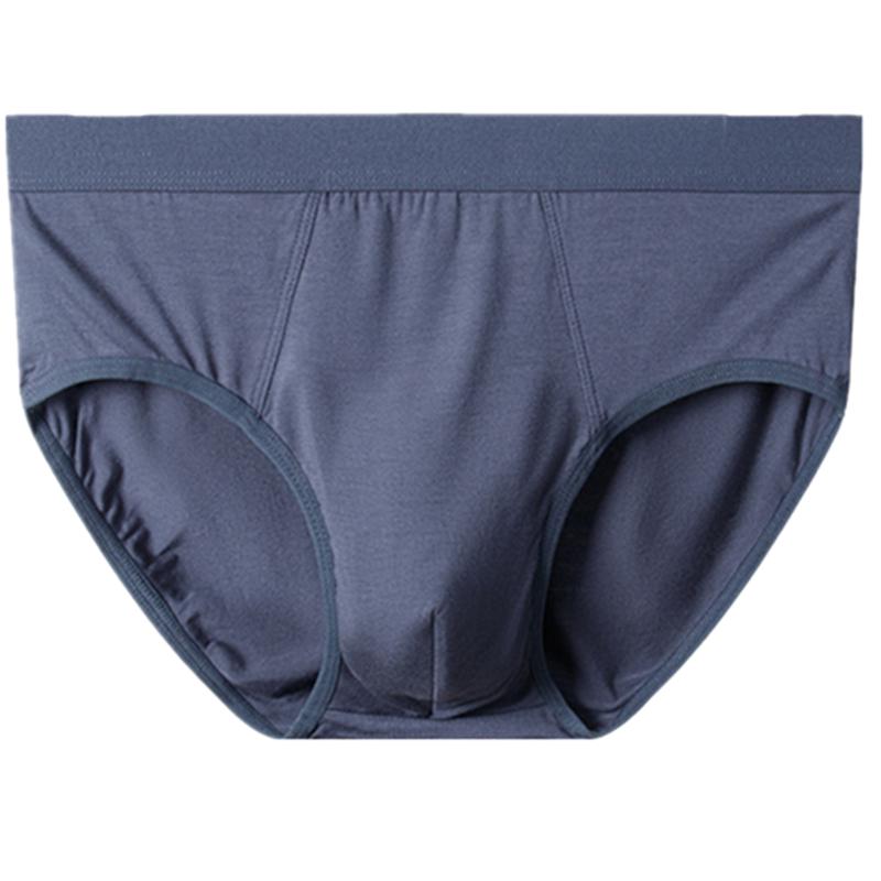 Men's Briefs Underwear Breathable Lingerie Panties Underpants Solid Colors Undies Breathable Knickers L XL 2XL 3XL 4XL