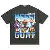 2026 New Lionel Messi Printed Pure Cotton Y2k Tshirt Summer Sports Fashion Casual Street Short Graphic T Shirts