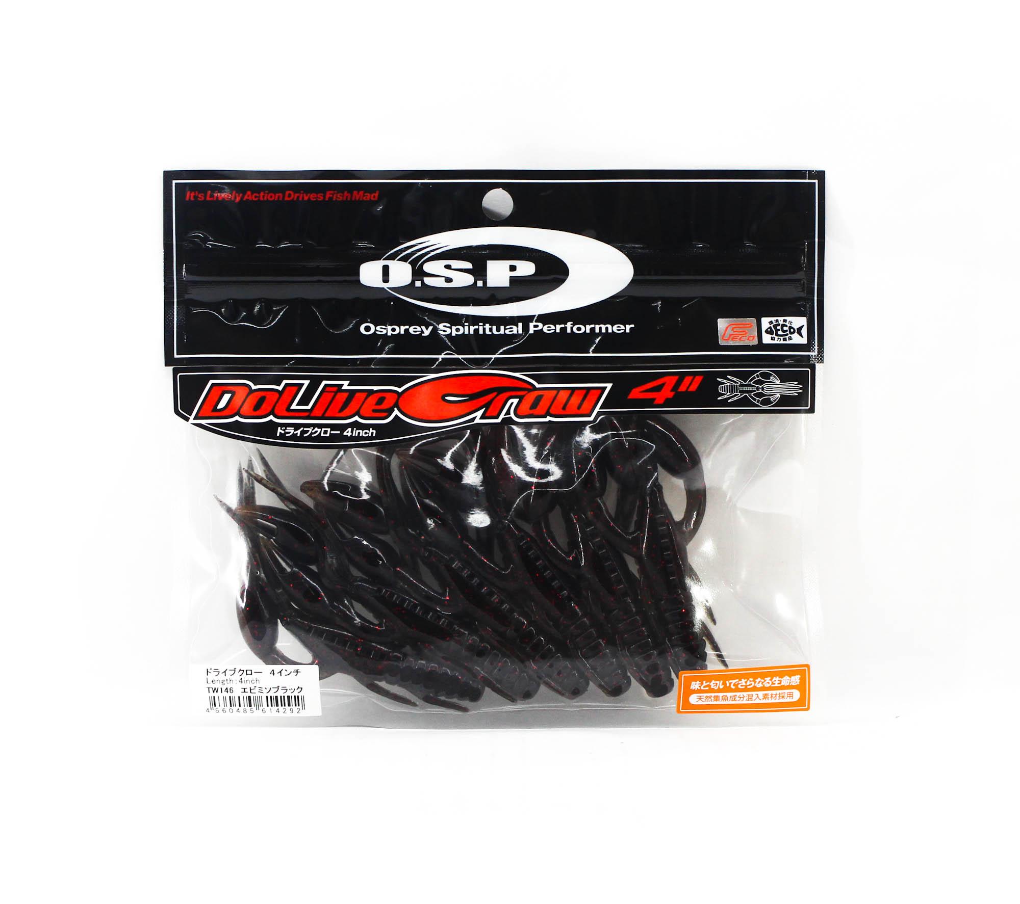 Мягкая приманка OSP Dolive Craw 4 дюйма TW-146 (4292)