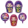 5pcs Kpop Demon Hunter Foil Balloons Birthday Decorations Huntrix Cumplea Guerreras Pop Saja Boys Party Supply Globos Rumi K Os Round Sensory