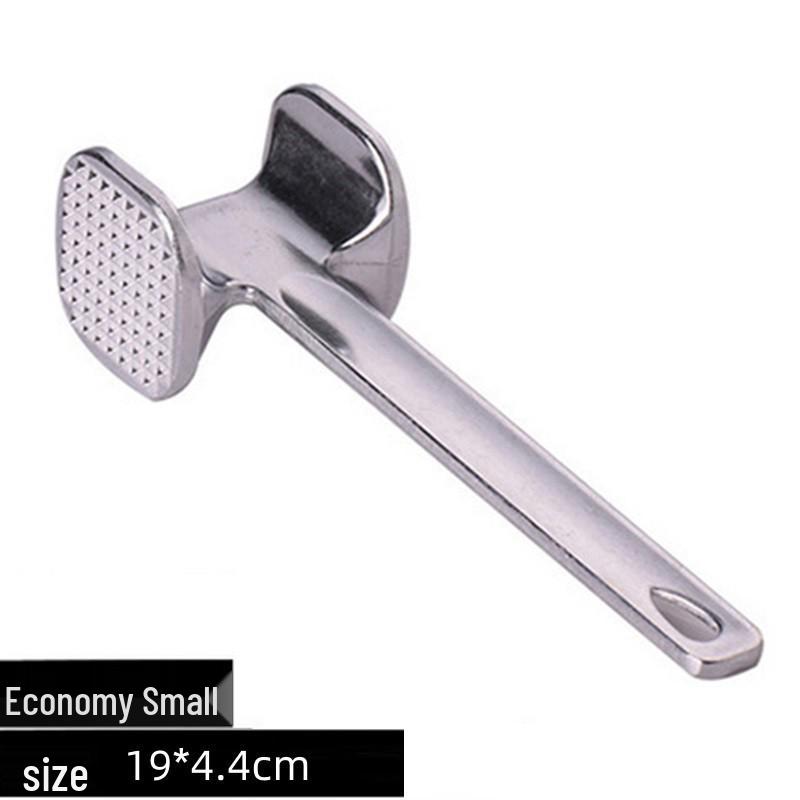 Aluminum Alloy Double-Sided Meat Tenderizer Hammer - Large and Small Sizes
