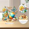 Acrylic Special Shape Cactus Diamond Painting Tabletop Ornaments Kit 5D DIY Diamond Art Tabletop Decorations Bedroom Table Decor