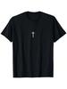 Simple Cross Design T-Shirt