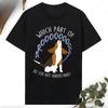 Beagle Women Funny Dog Arooo Lover Cute Printed Tshirt Pet Tops Kawaii Casual Summer Casual Women Tshirt Soft Clothing - Men'...