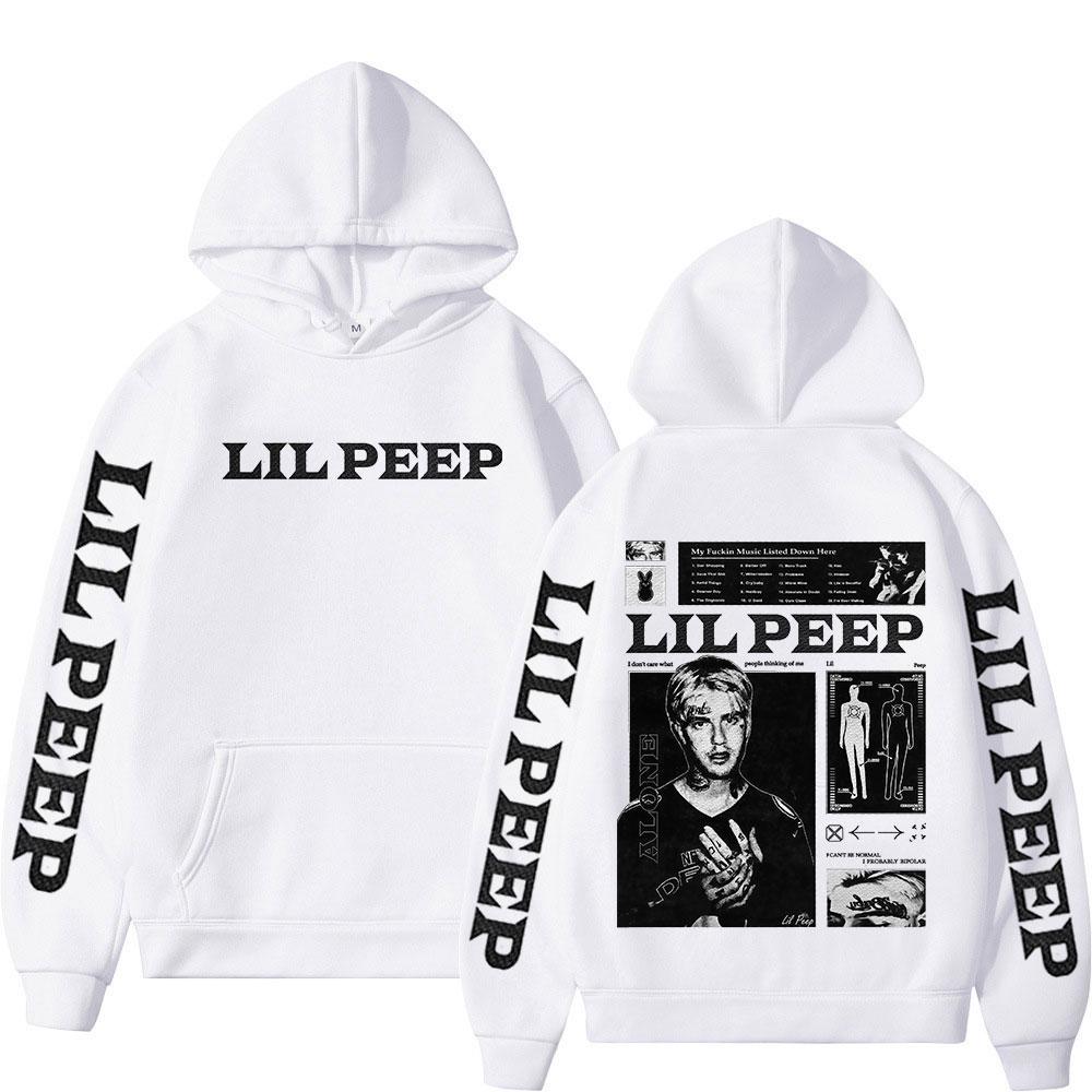 Rapper Lil Peep Hellboy Crybaby Hoodies Men Women High Quality Long Sleeve Sweatshirts Fashion Oversized Pullovers Streetwear