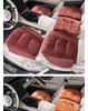 High-End Plush Heated Car Seat Cushion for Autumn and Winter