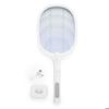 Raquette Anti-insectes Rechargeable 2 En 1 Avec Lumière UV Elecfly InnovaGoods LASER NUISIBLES POUR LE JARDIN