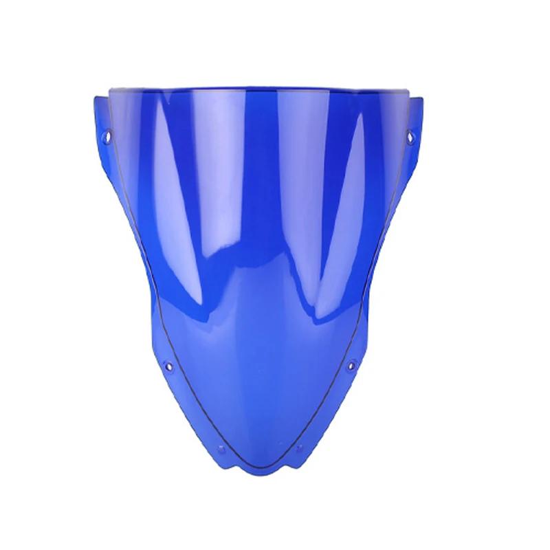 For Kawasaki Ninja ZX10R 2016 - Motorcycle Screen Double Bubble Windshield Deflector Protector Wind Screen ZX - 10R 20 21