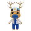 25-33cmHorror Animal Hospital Plush ToyBlue Dog Soft Stuffed Cartoon Doll CollectibleFor Adult Fans Home Decoration Cuddly Gift