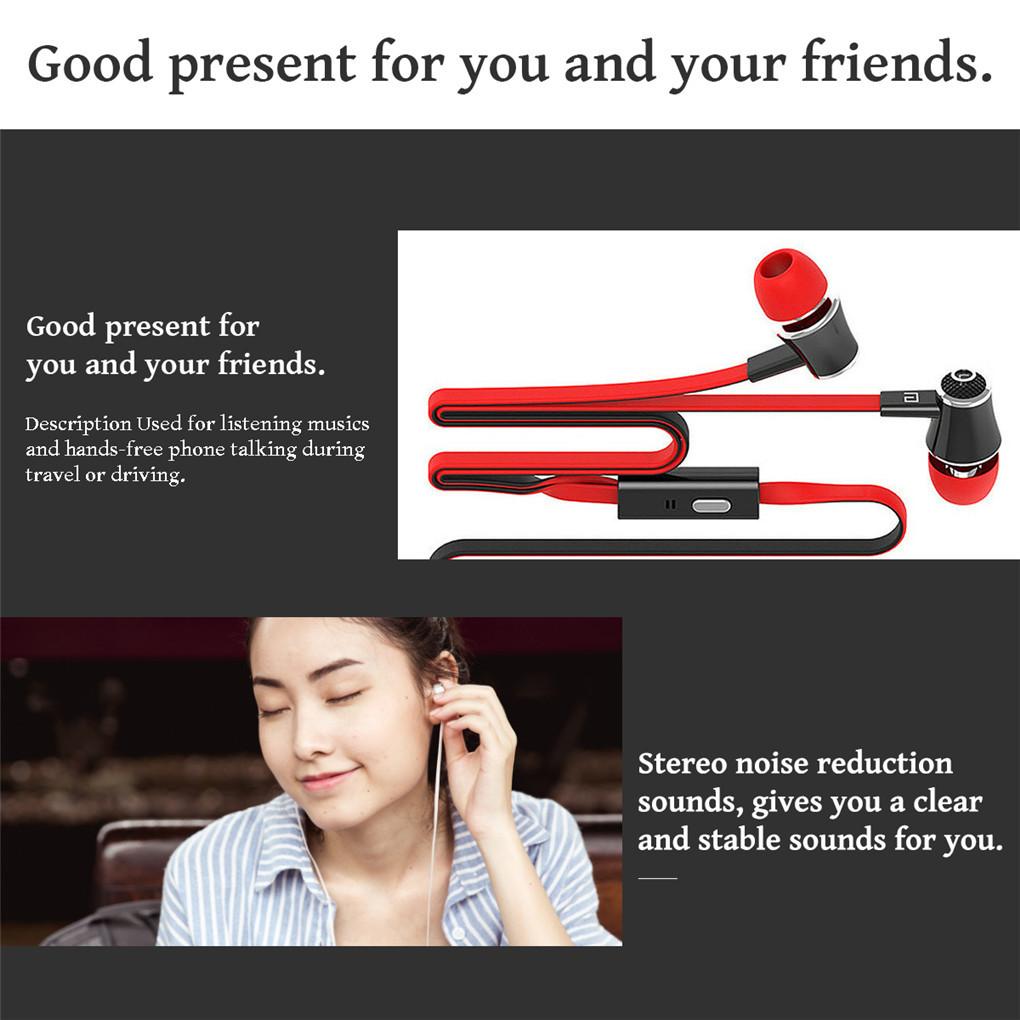 3\.5mm Sport Wired In\-ear Earphone Portable Gaming Headset Bass Stereo Earphones with Noise Reduction Microphone for Music MP3