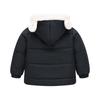 Kids' Ear Pocket Coat - Solid Color Short Cotton Jacket