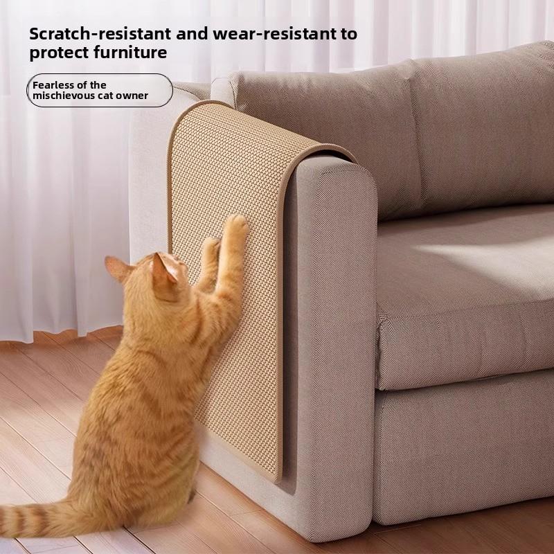 Slijtvaste en niet-schilferende sisal pad, krabplank voor katten, bescherming tegen krabben voor banken, klauwgat voor de muur, klauwslijpen, kattenproducten voor de muur