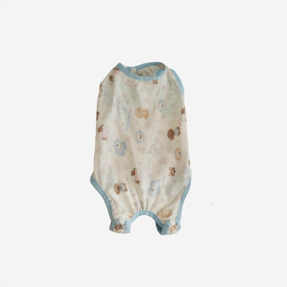 High Elasticity Cat Recovery Clothing Breathable Pet Anti-Licking Vest  Pet Estrus Period