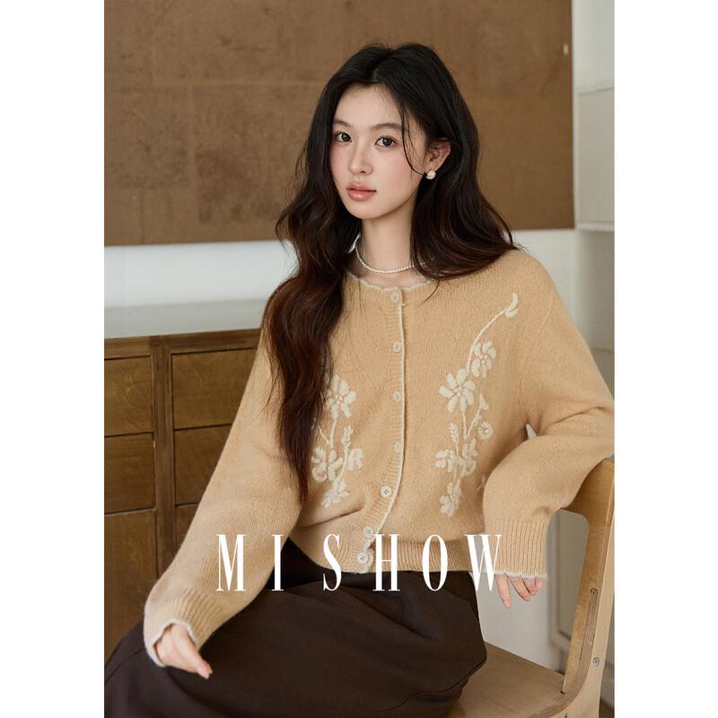 Women s Retro Crochet Knit Cardigan M