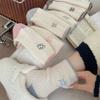 Winter Explosive Cartoon Bear Wool Socks Ab Thickened Fleece Warm Socks