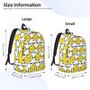 Mr. Men Cute Little Miss Popular Backpack Hot Sale Daypack Large Capacity BookBag School Bag Shoulder Bags for Men Women