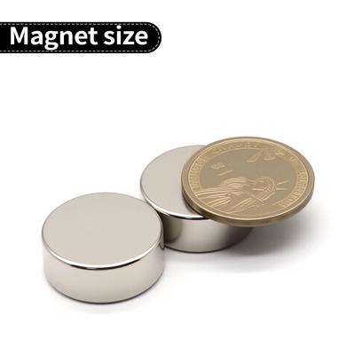 25x10mm Superstarker Neodym-Magnet N35 NdFeB Permanentmagnet Runde Starke Magnete Kühlschrank