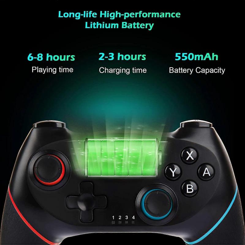 Controller for Nintendo Switch Wireless Controller for Nintendo Switch/Switch Lite/Switch OLED/PC Bluetooth Controller Pro Switch Compatible with All