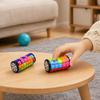 Stress Relief Puzzle Fidget Spinner, Brain Teaser Rolling Puzzle Stick Toy, Focus Aid Decompression Desk Toy for Home, Office, Travel
