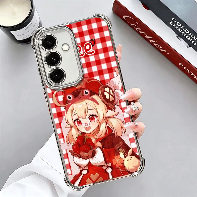 

Genshin Impact Klee Plating Phone Case For Samsung A17 A07 A37 A57 A16 A56 A15 A55 A14 A54 A13 A53 A26 A36 A25 A35 A24 A34 A23 A Samsung A03S