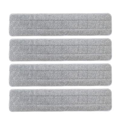 Replacement Cloth Cloth Mop Microfiber Dish Flooring Hall Mop Floor Spare Set of 4 Replacement Cleaning Pad Rag Mop Floor Protection Wet Wiping