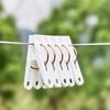 30PCS Plastic Windproof Clothespin Clothing Drying Sock Plastic Fixed Pants Clip Drying Storage