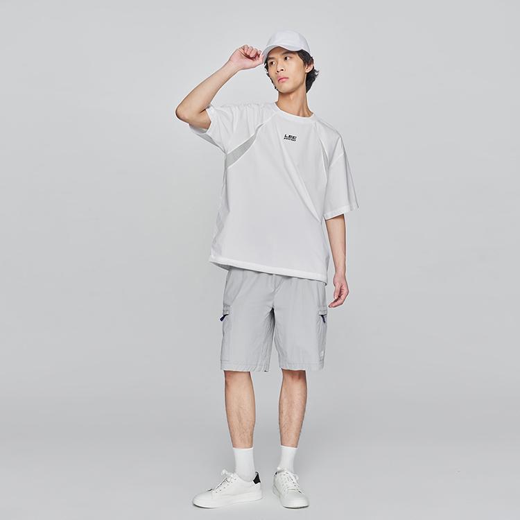 Lee SS25 Casual Shorts Men's Light Gray LMB010147205163A07962