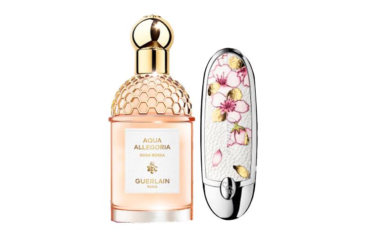 GUERLAIN Perfume Sets Women s Gilded Pink Sakura 214+Rose Rose Perfume 30ml