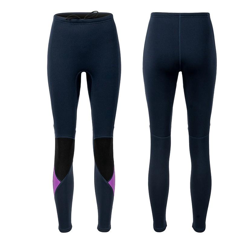 3mm Neoprene Wetsuit Set Men Women Long Sleeve Top Pants Surfing Snorkeling Swimming Diving Water Sports