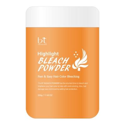 BT Highlight Bleach Powder 500g Large Capacity Hair Bleach Hair Decolorization Black Removal Gray Khaki Color Dyeing Beauty Salon, 1 Piece