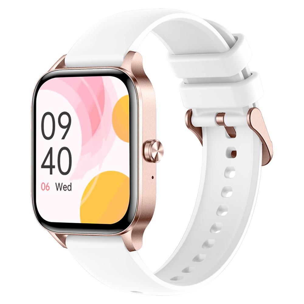 696 New Ultra-Thin Body Blue Tooth Call Smart Watch Heart Rate Health Sports Fitness Voice Assistant Men Women Smartwatch Music