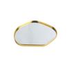 1Pc Jewelry Nordic Mirror Tray Table Decoration Potato-shaped Light Luxury Gold Shooting Props Home