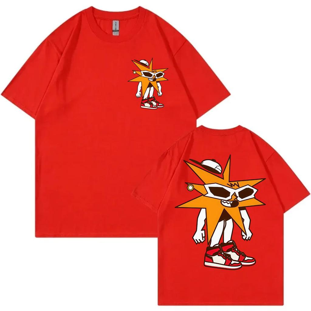 Puerto Rico Singer Mora Microdosis Album Graphic T Shirts Fashion Cartoon Short Sleeve Tshirts Men Women Casual Cotton Tshirt