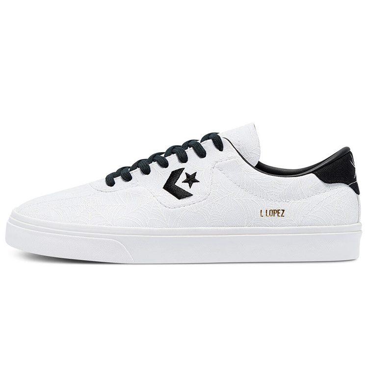 Converse Louie Lopez Pro Low top Skateboard Shoes Unisex Black White 170939C