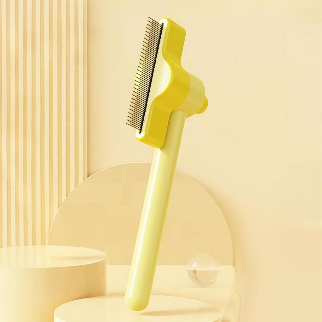 Slicker Brush for Cats 180 Rotation Dog Dematting Tool Puppy Undercoat Brush for Daily Routine Busy Professionals Pet Parents