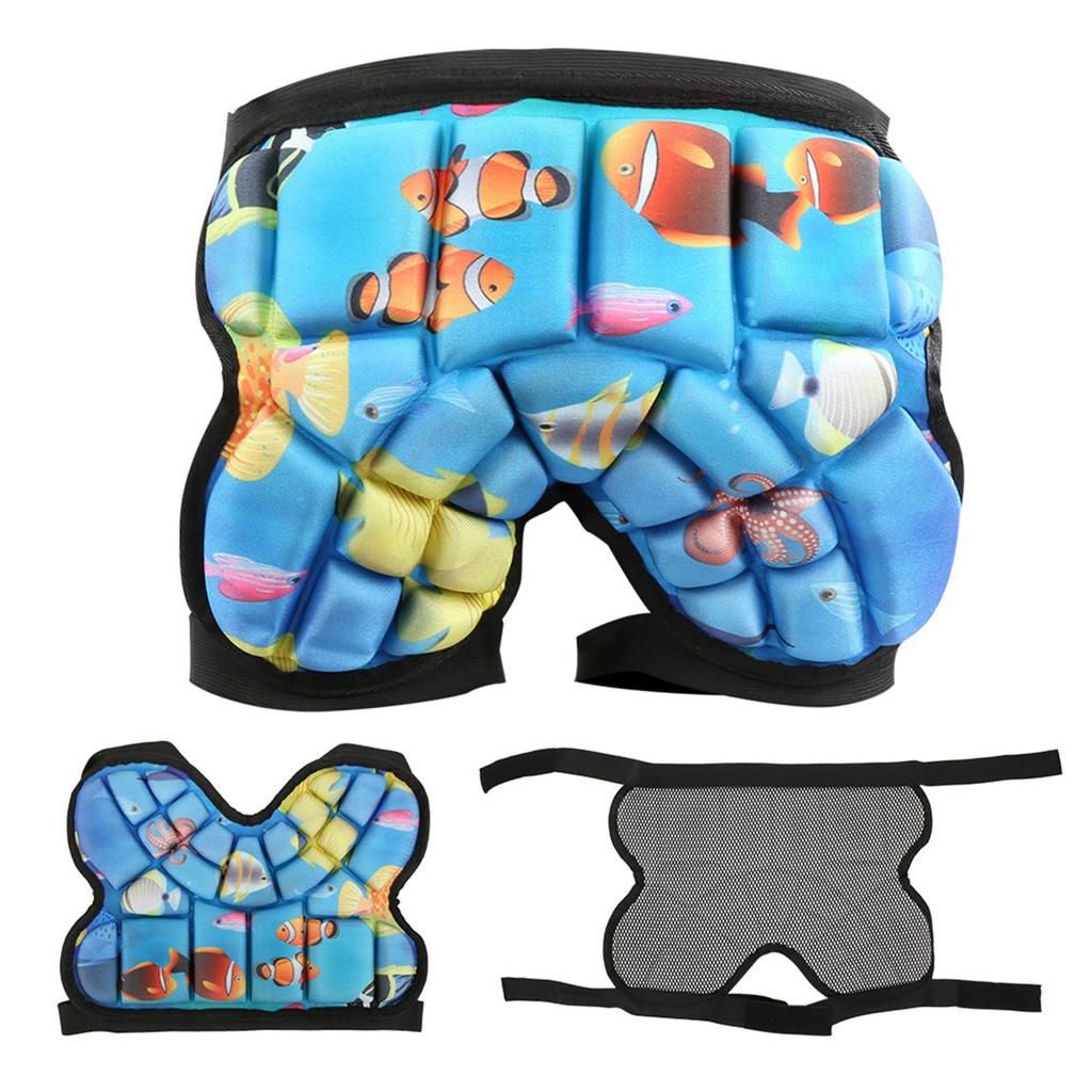Kids Hip    Ive Gear Guard Pad for Skiing Roller Skating Snowboard (blue)