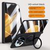 For Honor Magic V3 Case Luxury PU Leather Magsafe Ring Stand Magnetic Protective Back Cover case For Magic V3 Full Cover Shell