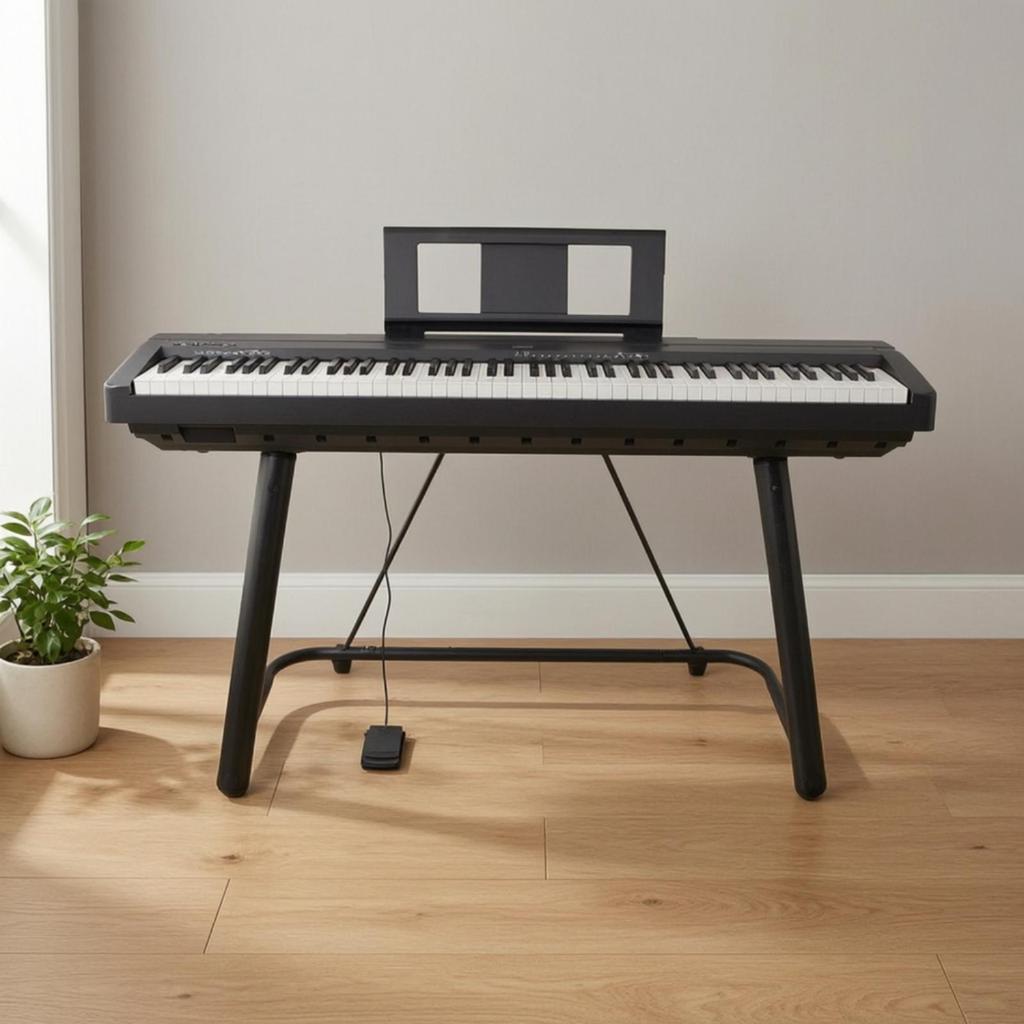 U-Shaped Keyboard Stand Stable Support Cylindrical-Frame for Stage, Keyboardists