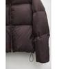 Youth Cropped Down Jacket - Burgundy