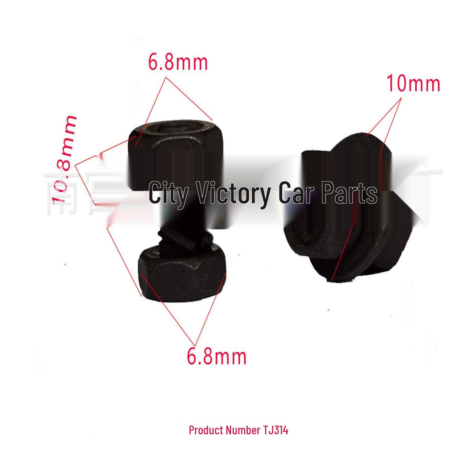 

Universal Metal Body Trim Panel Installation Clips and Screws 10000 pieces