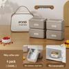 ZhiShi 316 Stainless Steel Microwaveable Lunch Box