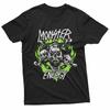Monster Energy Schädel Flammen Gothic 100% Baumwolle T-Shirt Herren T-Shirts Oberteil