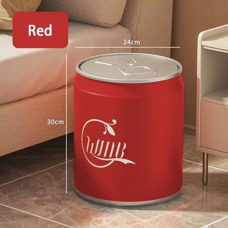 Мусорные баки Креативная сетка для дома с крышкой Гостиная Автомобильная Хранилище Бочка Ванная Корзина для бумаг 1pc красный 2850₽