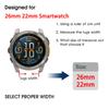 Cinturino in Nylon QuickFit 22mm 26mm per Garmin Tactix 8 7 Pro Delta Bravo Cinghie Quatix 8 7X Solar 7 6 5 Zaffiro Instinct 2X Braccialetto