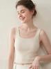 Women's French Retro Wool Knit Square Neck Sleeveless Vest Camisole