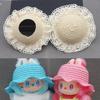 Pendant Doll Dress Accessories Doll Empty Top Opening Woven Straw Hat